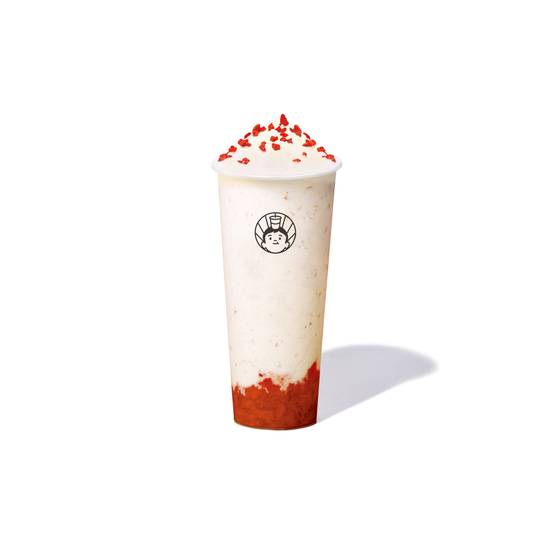 Hawthorn Strawberry Yogurt Smoothie 山楂莓莓